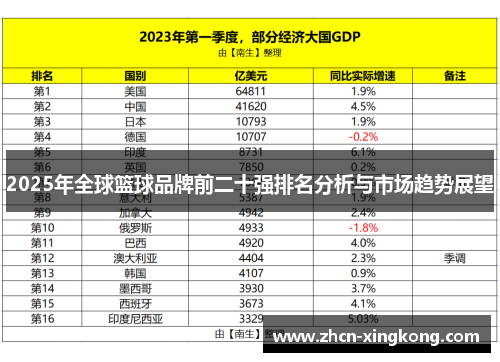2025年全球篮球品牌前二十强排名分析与市场趋势展望 2025年全球篮球品牌前二十强排名分析与市场趋势展望